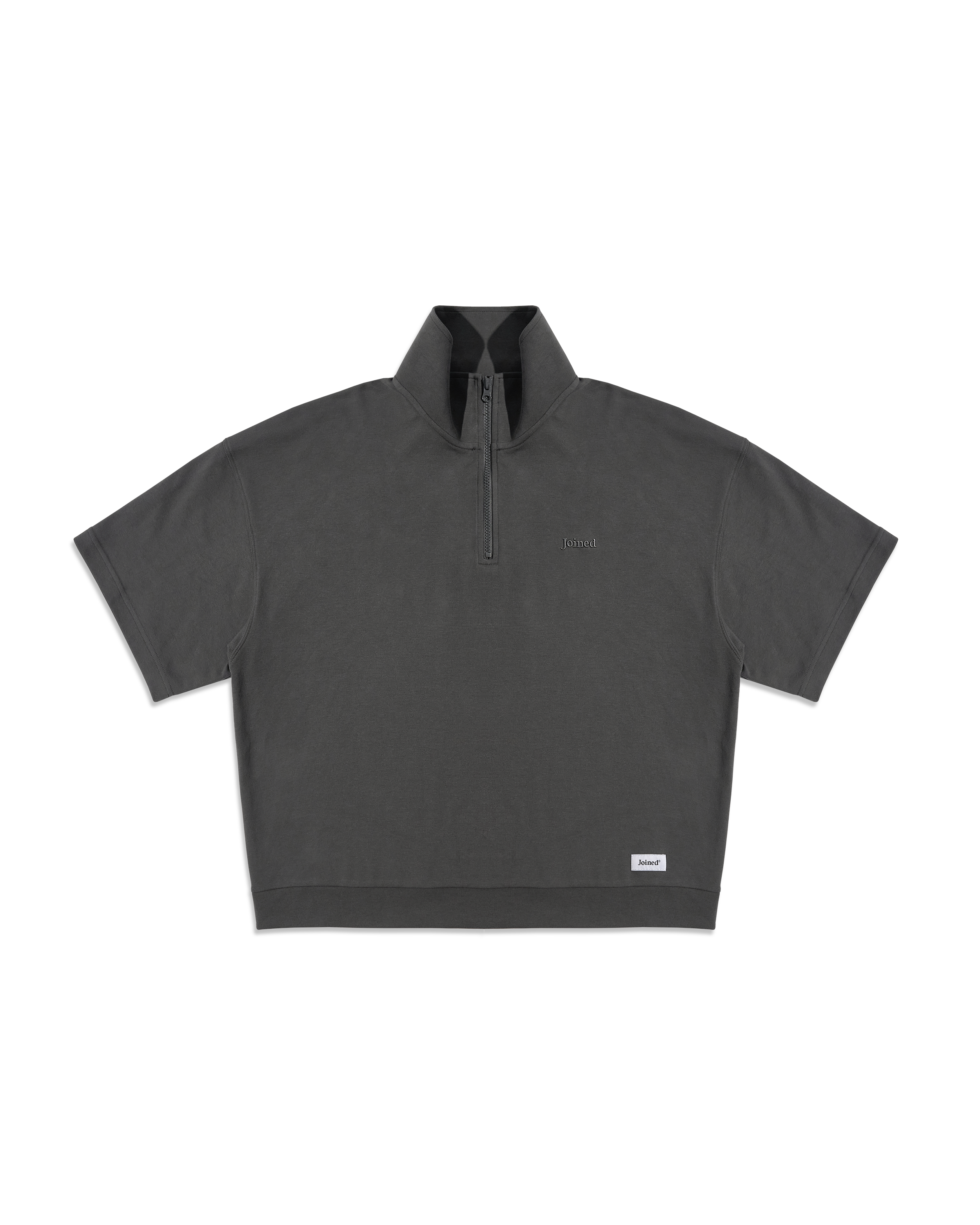 Half-Zip Oversized Shirt