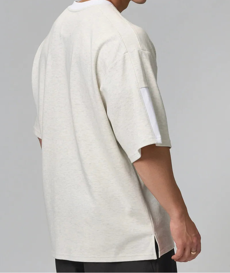 Cotton+ Logo Spliced Jersey