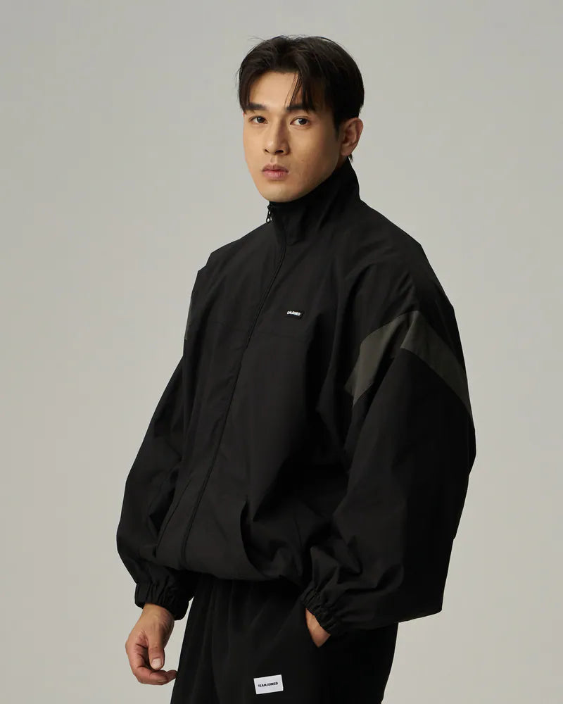 Signature Splice Oversized WindBreaker Jacket