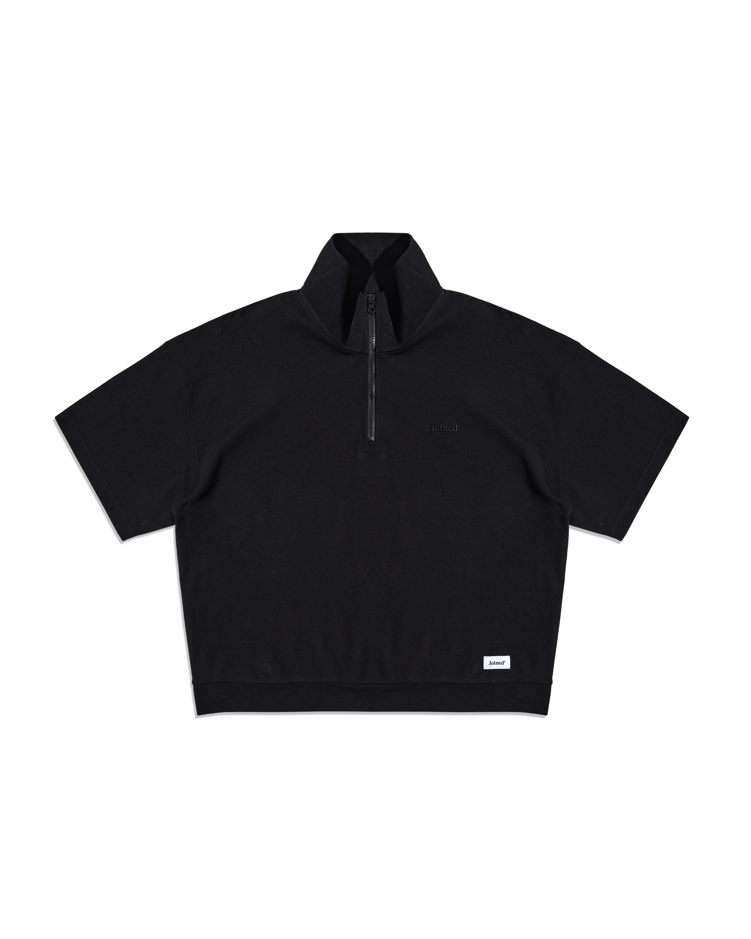 Half-Zip Oversized Shirt