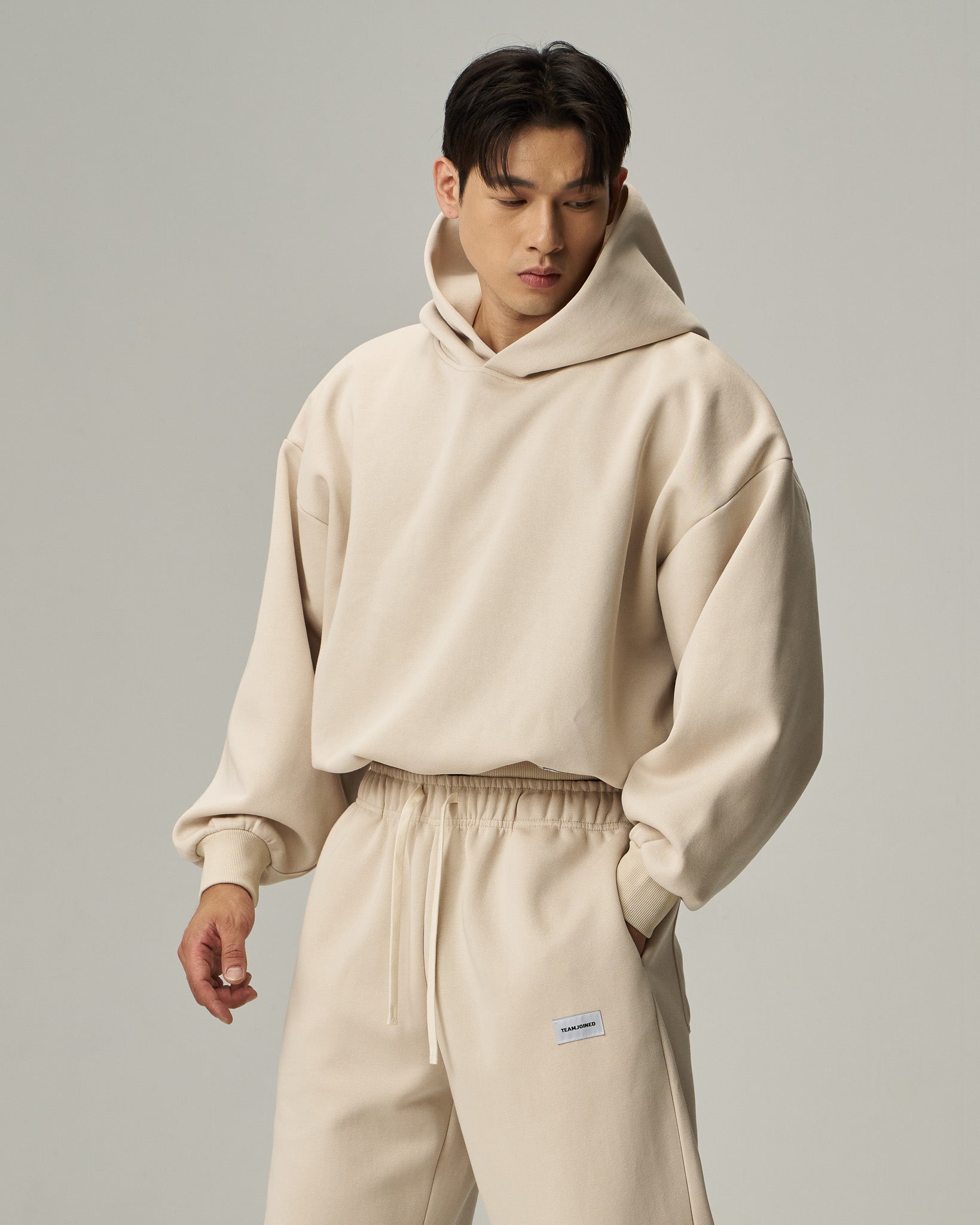 Tagged Boxy Hoodie