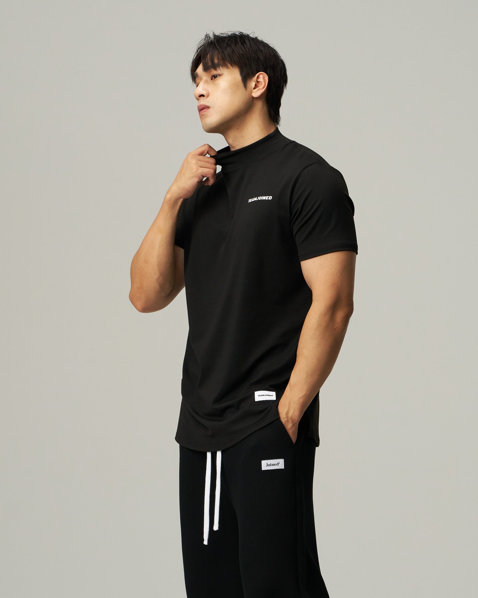 Premium Turtle Neck Muscle Top