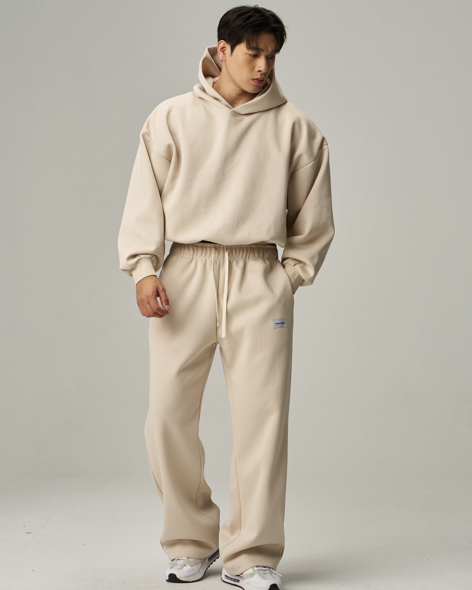 Tagged Boxy Hoodie