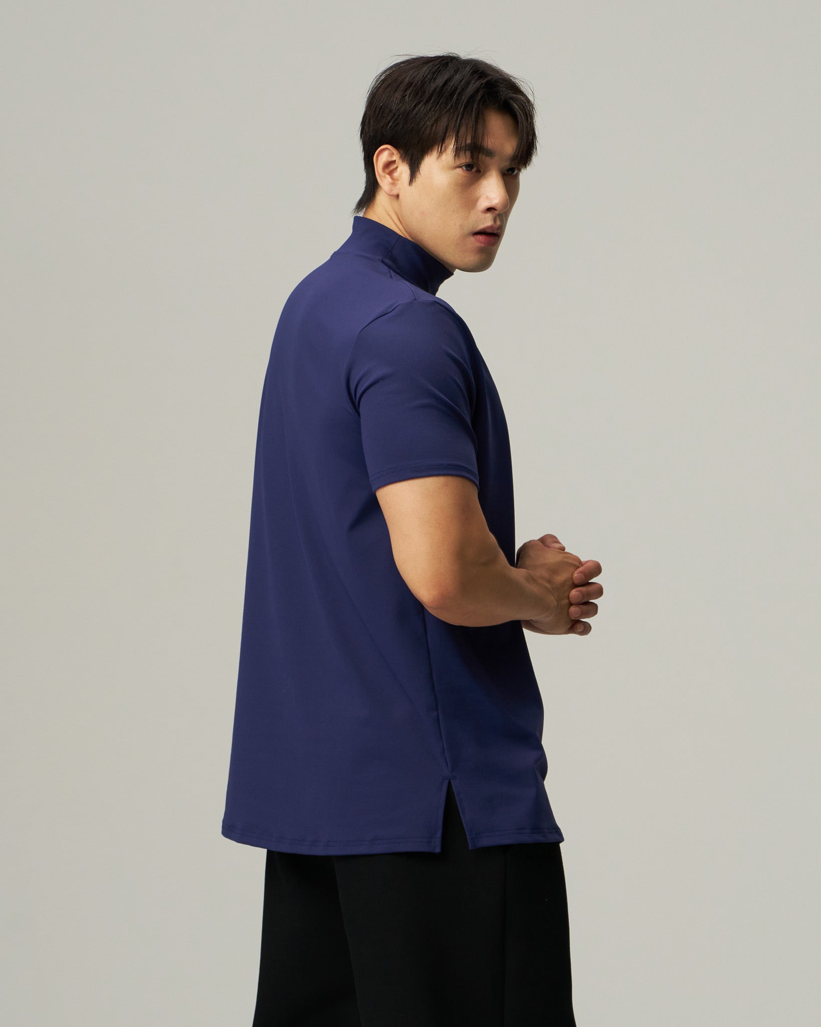 Premium Turtle Neck Muscle Top
