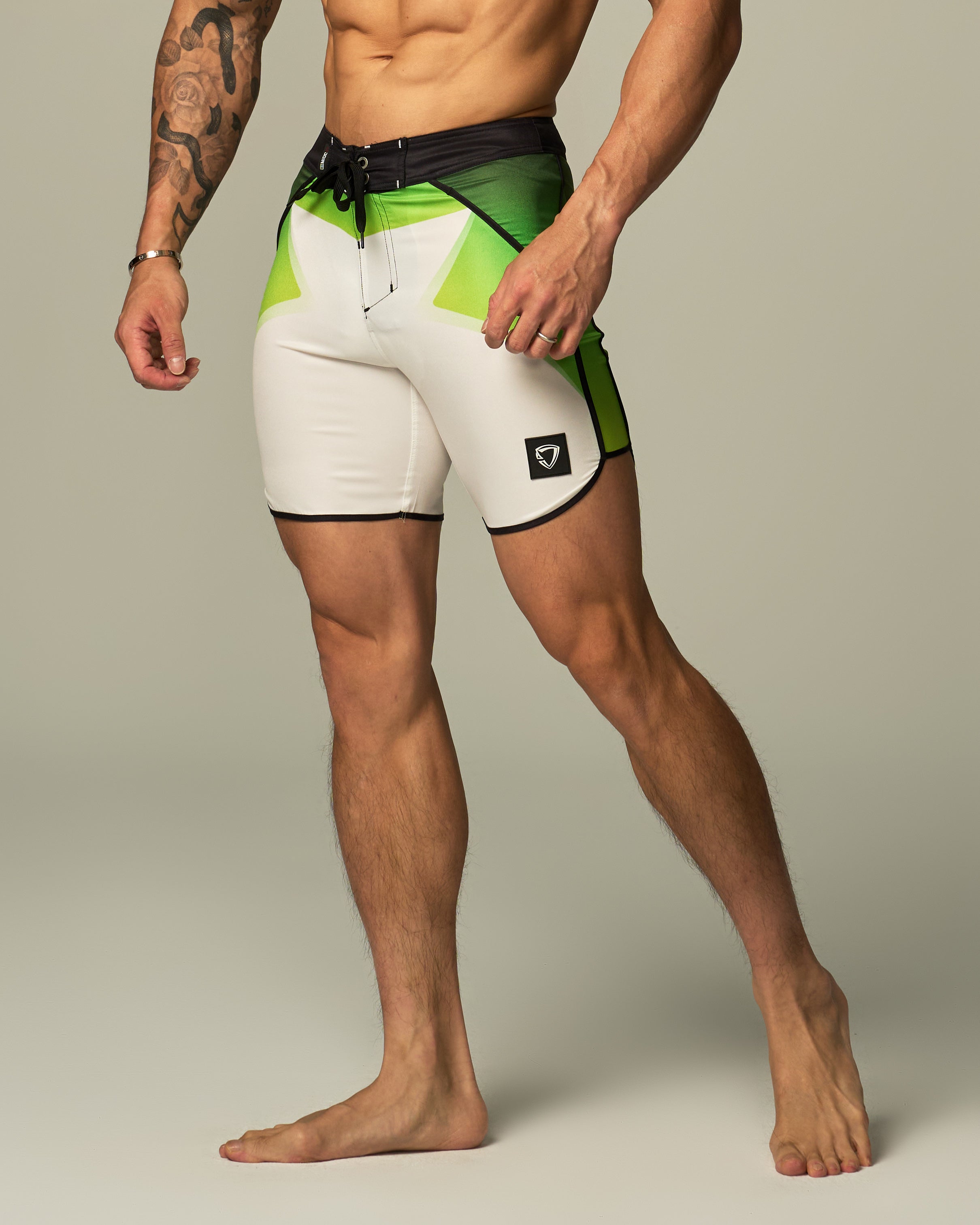 color_Lime Green / Black